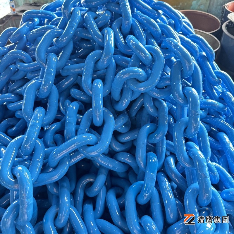 高強度G3級合金鋼船用錨鏈20年防銹鍍鋅處理